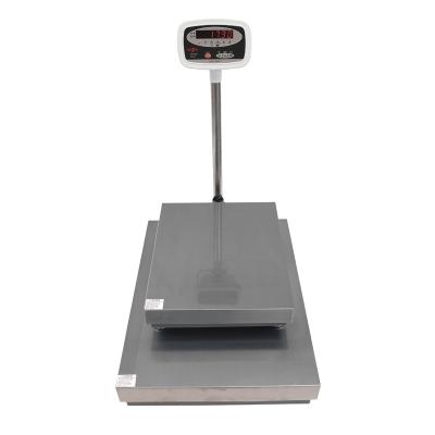 Floor Scale capacity 300 kg / Readability 50 g with LED display and platform size 800x600 mm